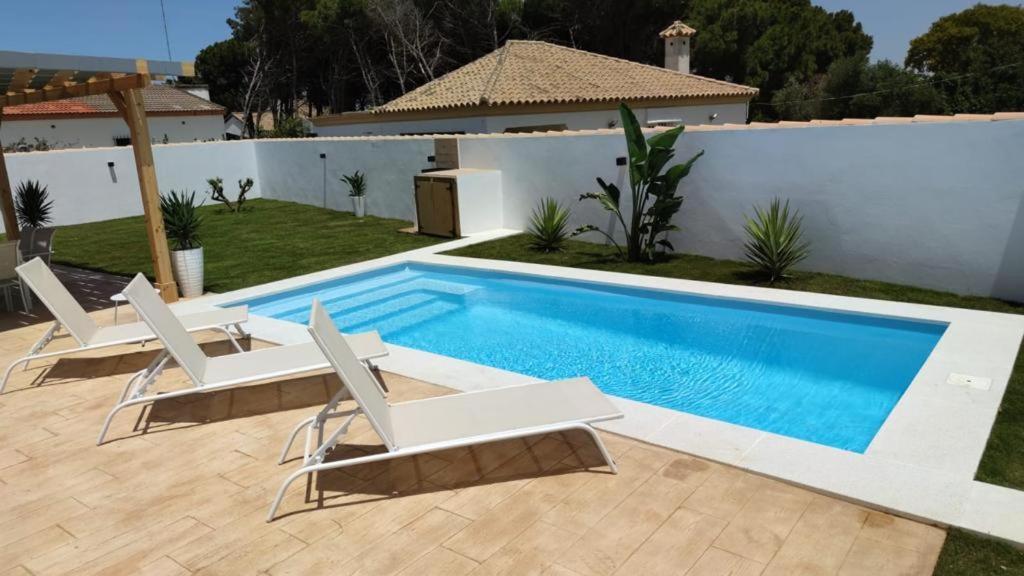 Palapa Garden Alojamientos, Piscina Privada Y Cerca Del Mar Chiclana de la Frontera Exterior foto