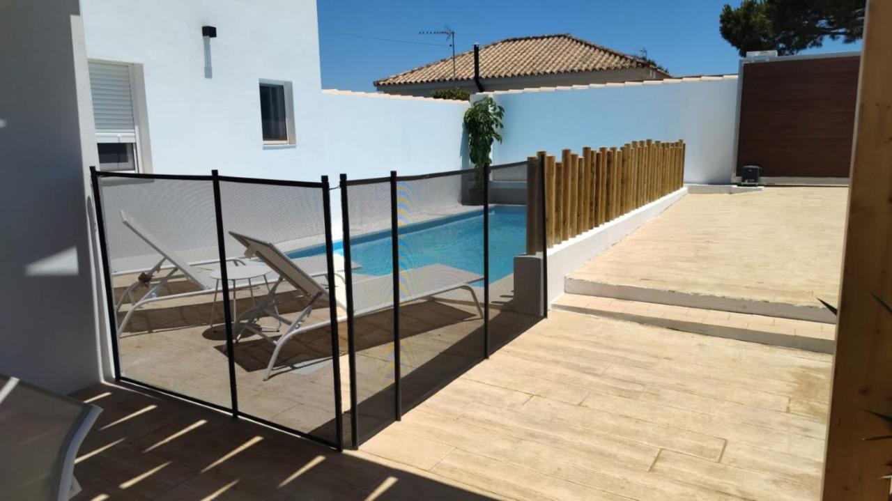 Palapa Garden Alojamientos, Piscina Privada Y Cerca Del Mar Chiclana de la Frontera Exterior foto